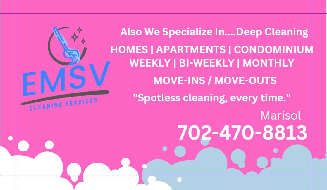 EMSV Home Cleaning logo